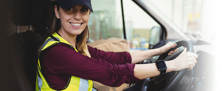 Female-Van-Driver